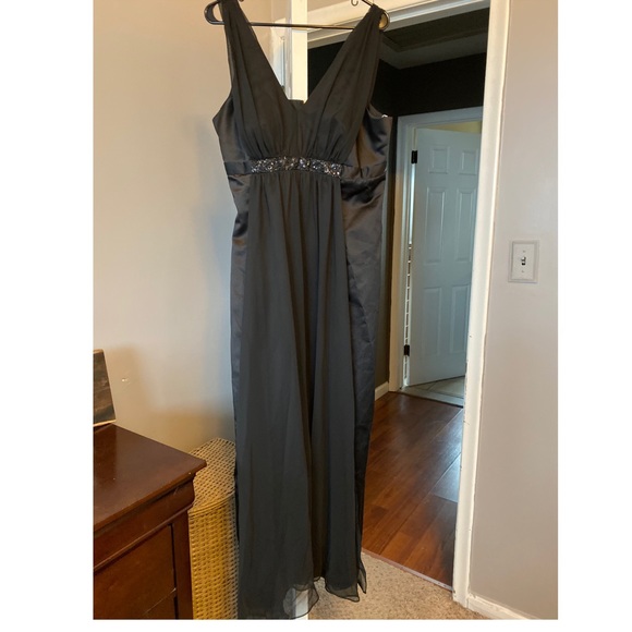 David's Bridal Dresses Davids Bridal Black Gown Poshmark